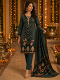 Teal royal kurti set