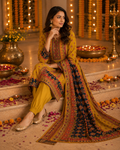 Majestic yellow kurti set