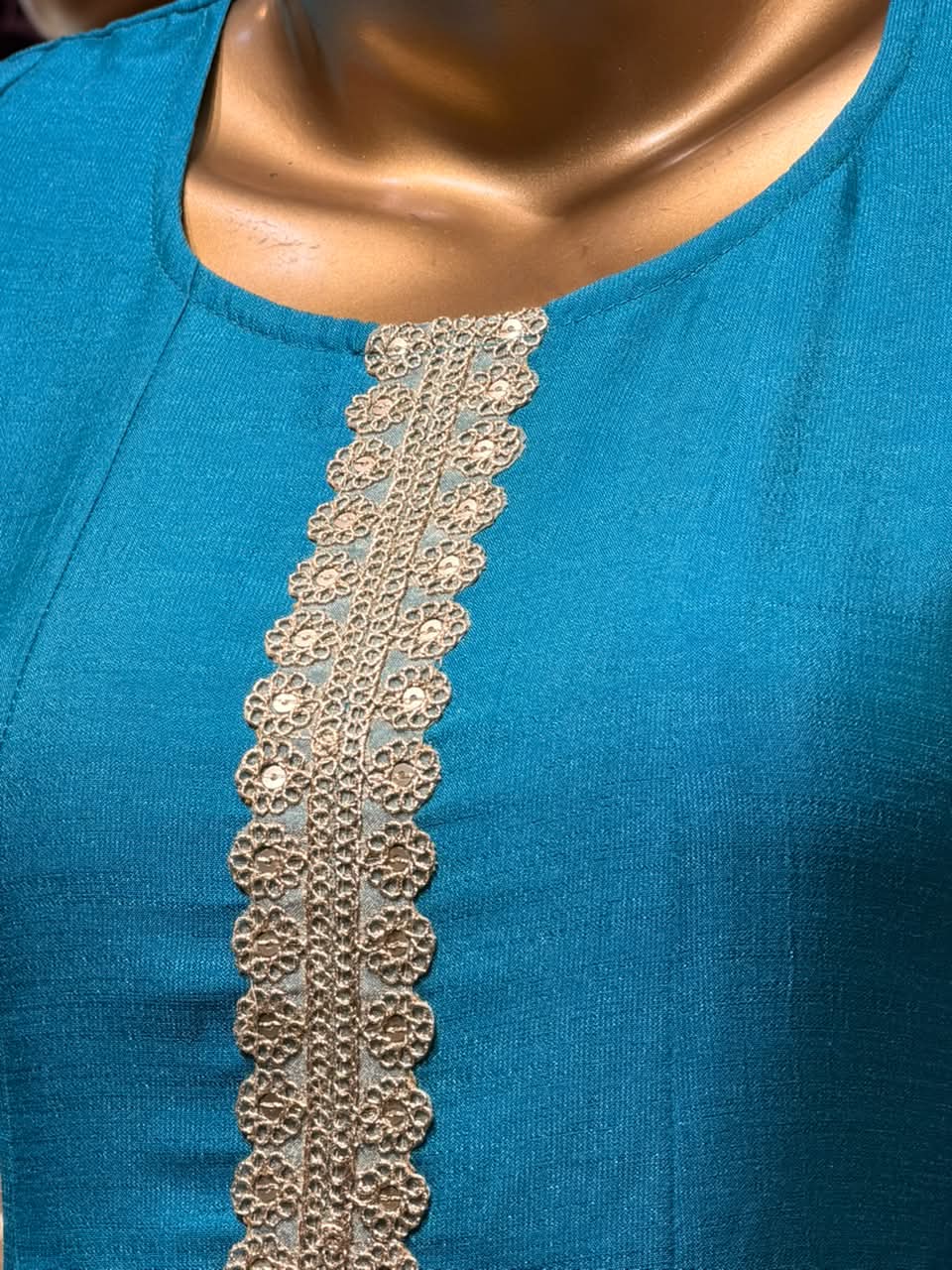 Royal Blue Anarkali Kurti