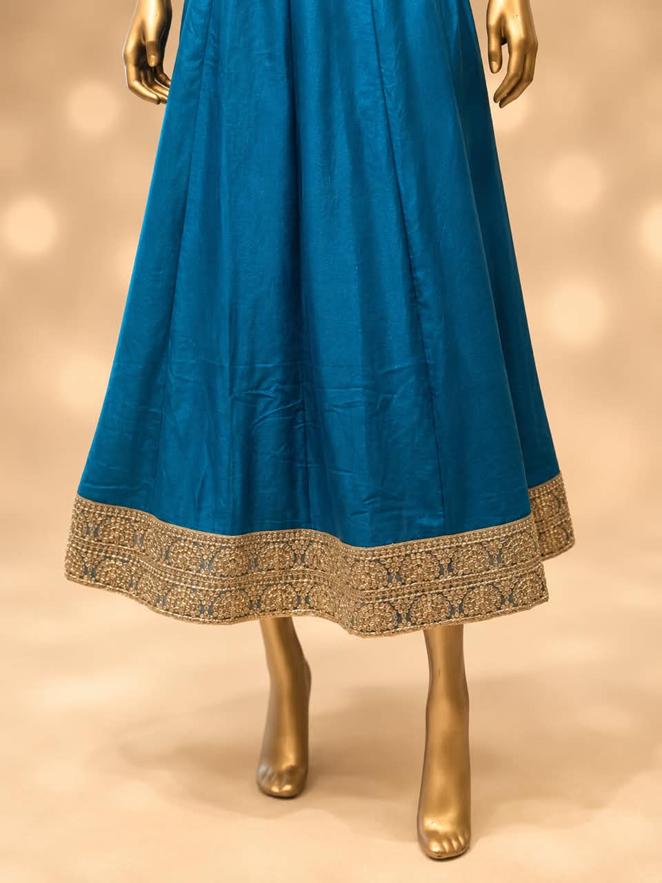 Royal Blue Anarkali Kurti