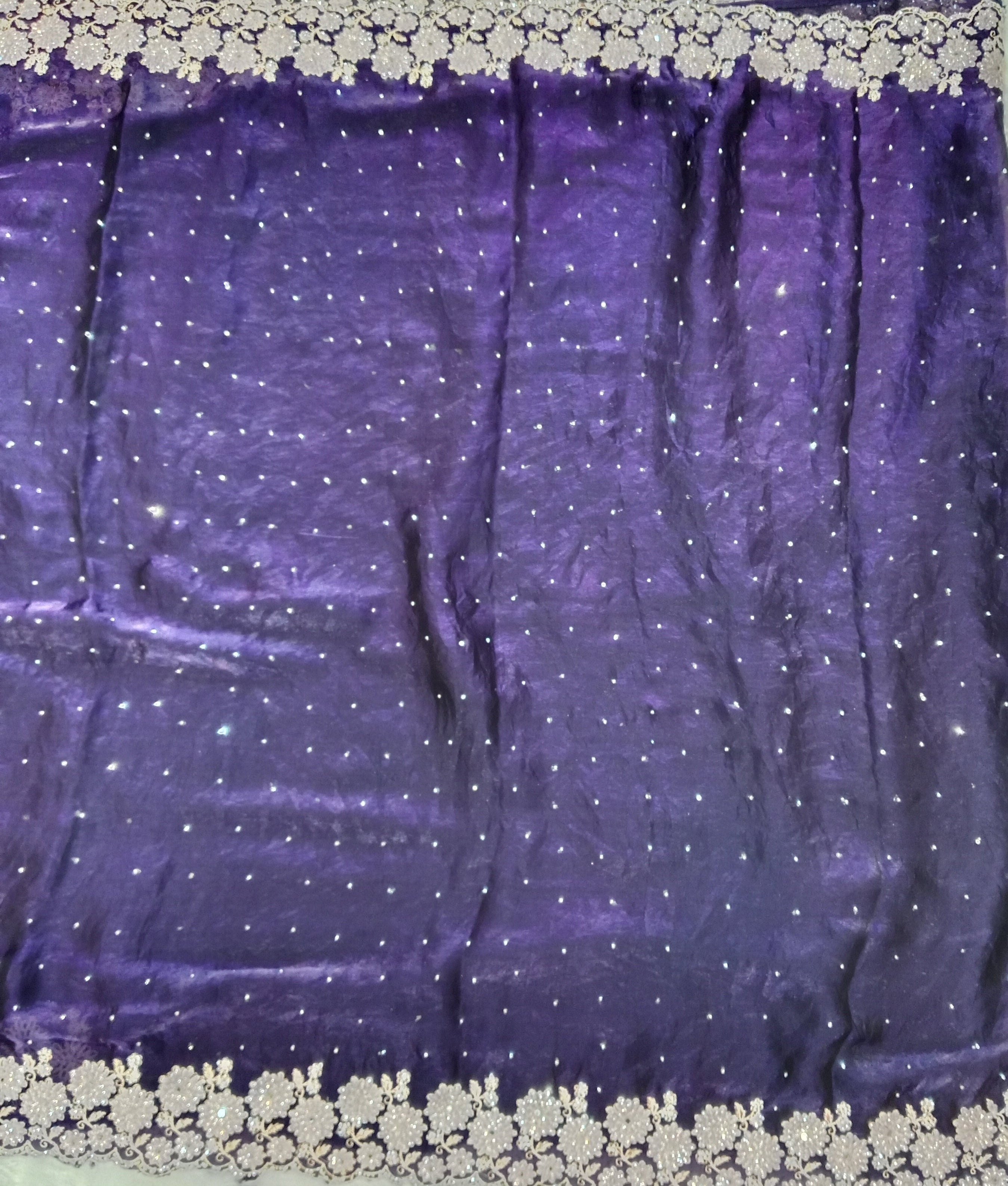 ROYAL PURPLE SAREE