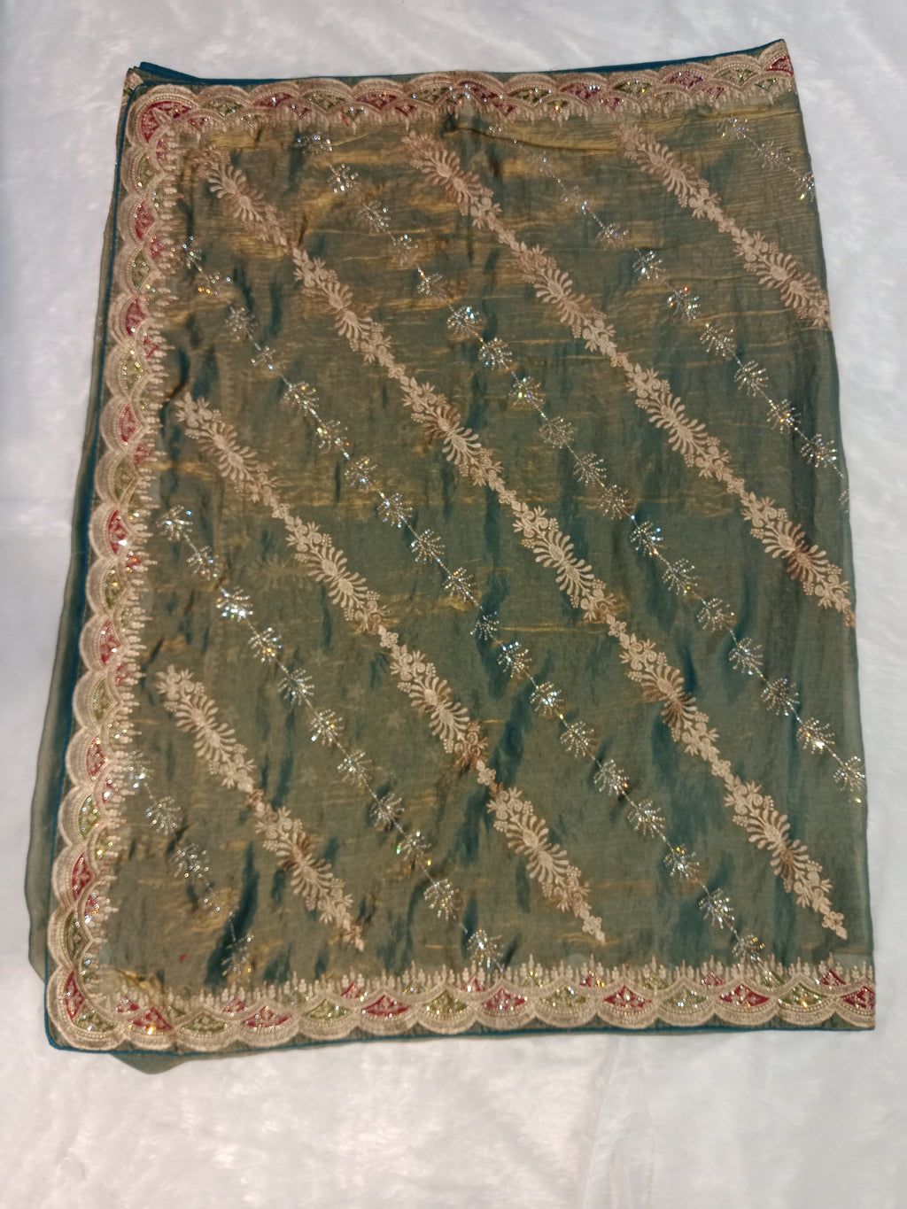 SAGE GREEN SAREE