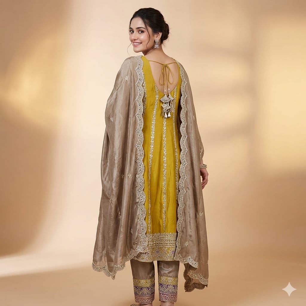 GOLDEN YELLOW HAVEN SHARARA