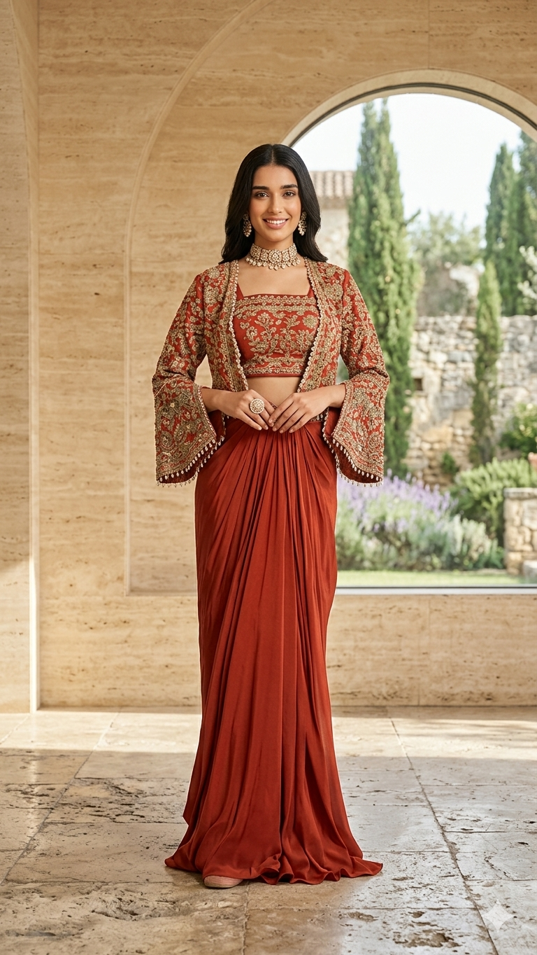 BRICK ORANGE MAJESTY SHARARA
