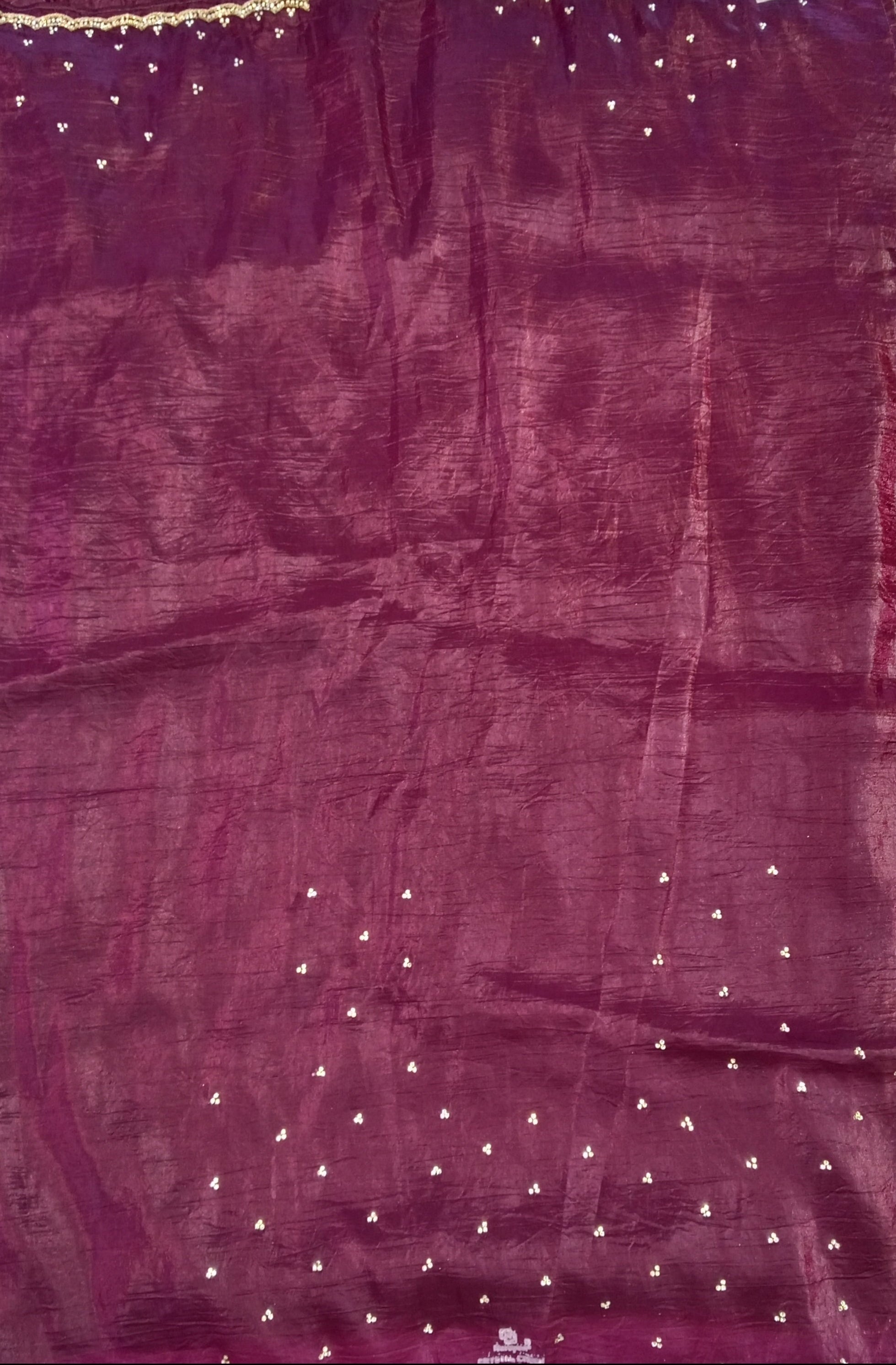 WINE PURPLE SAREE