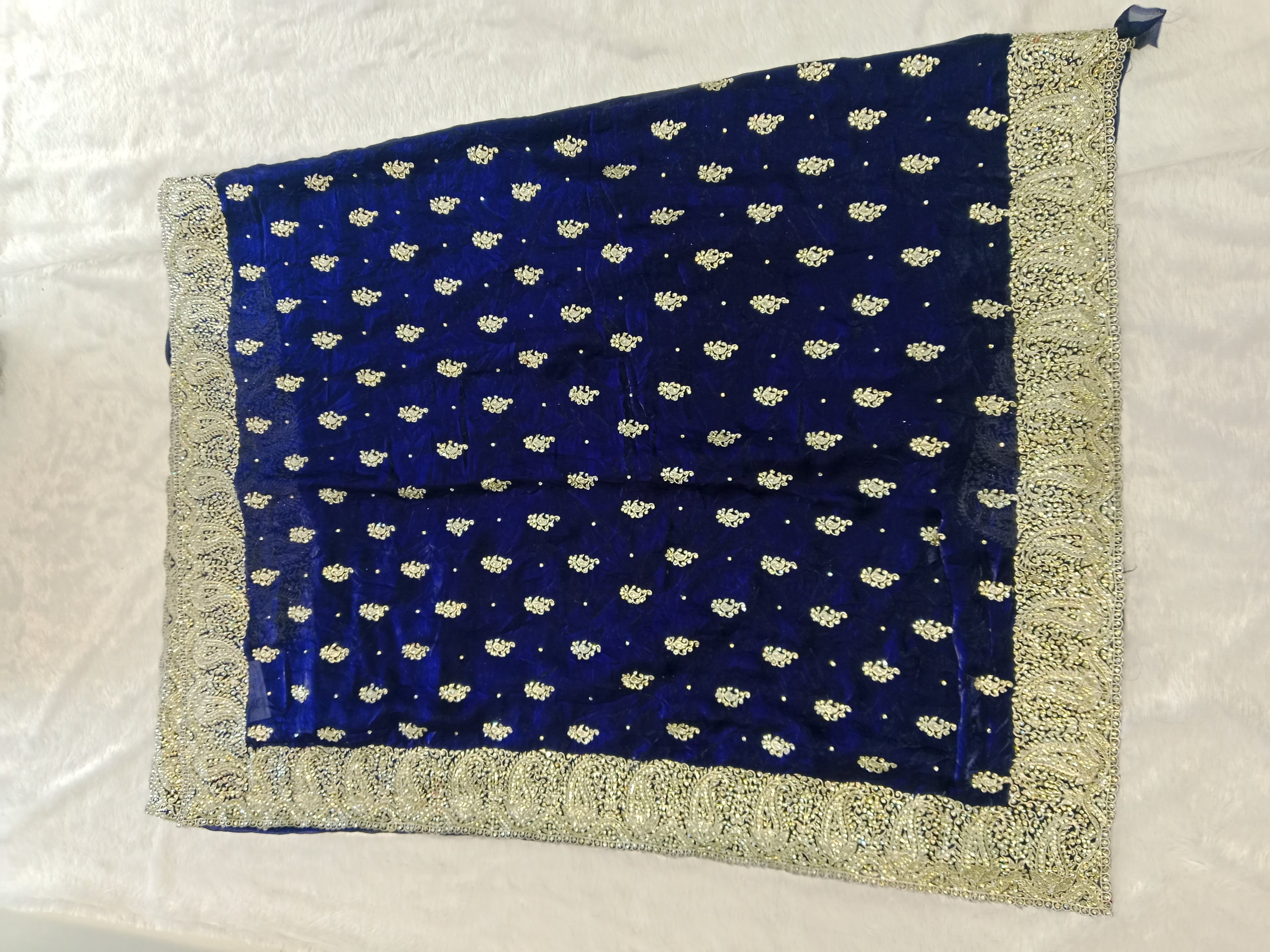 ROYAL BLUE SAREE