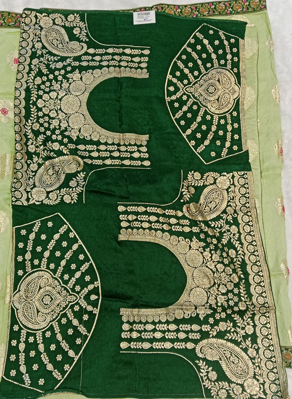 PISTA GREEN SAREE