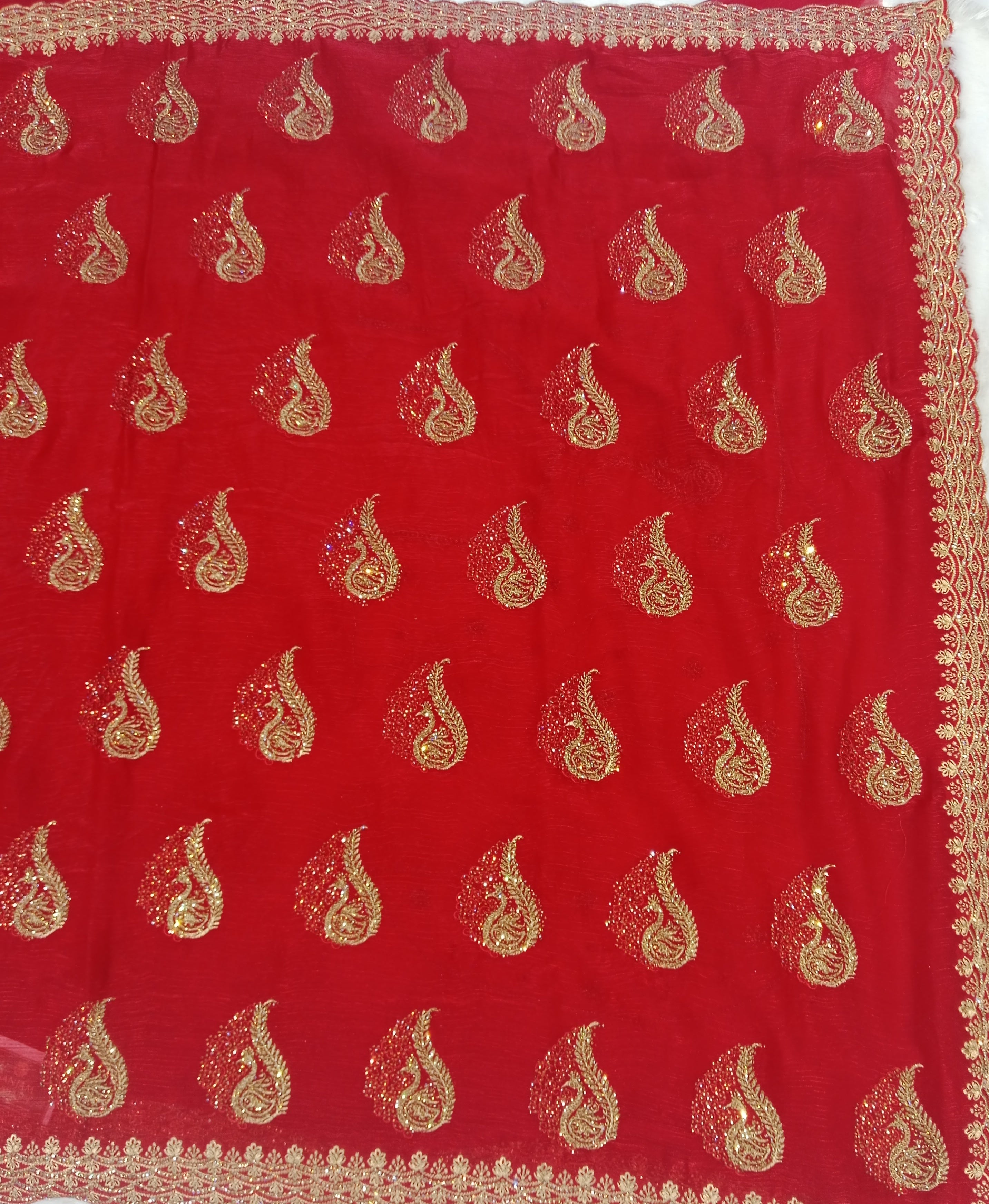 RED SAREE