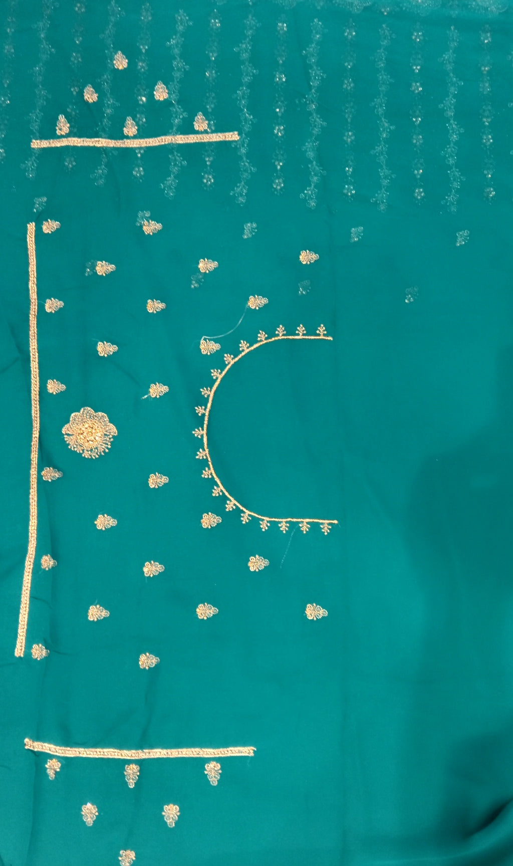 TEAL SAREE