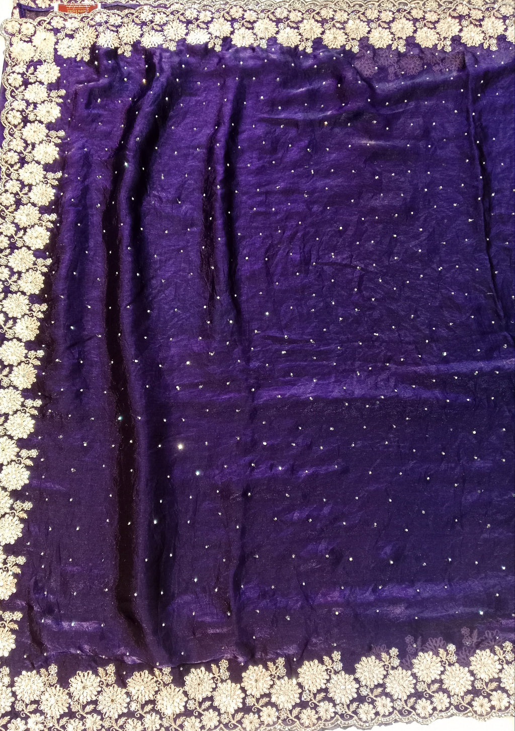ROYAL PURPLE SAREE