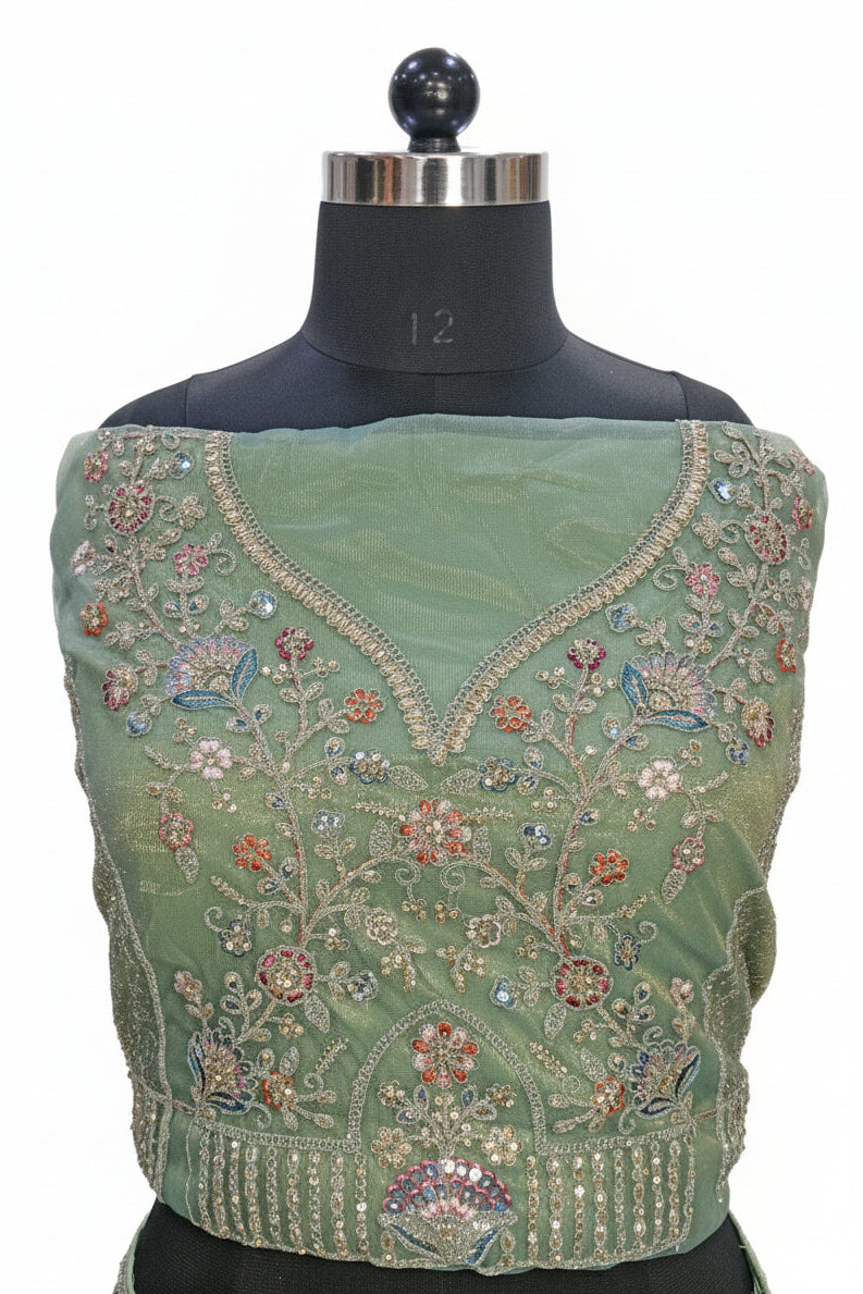 MINT GREEN LEHENGA