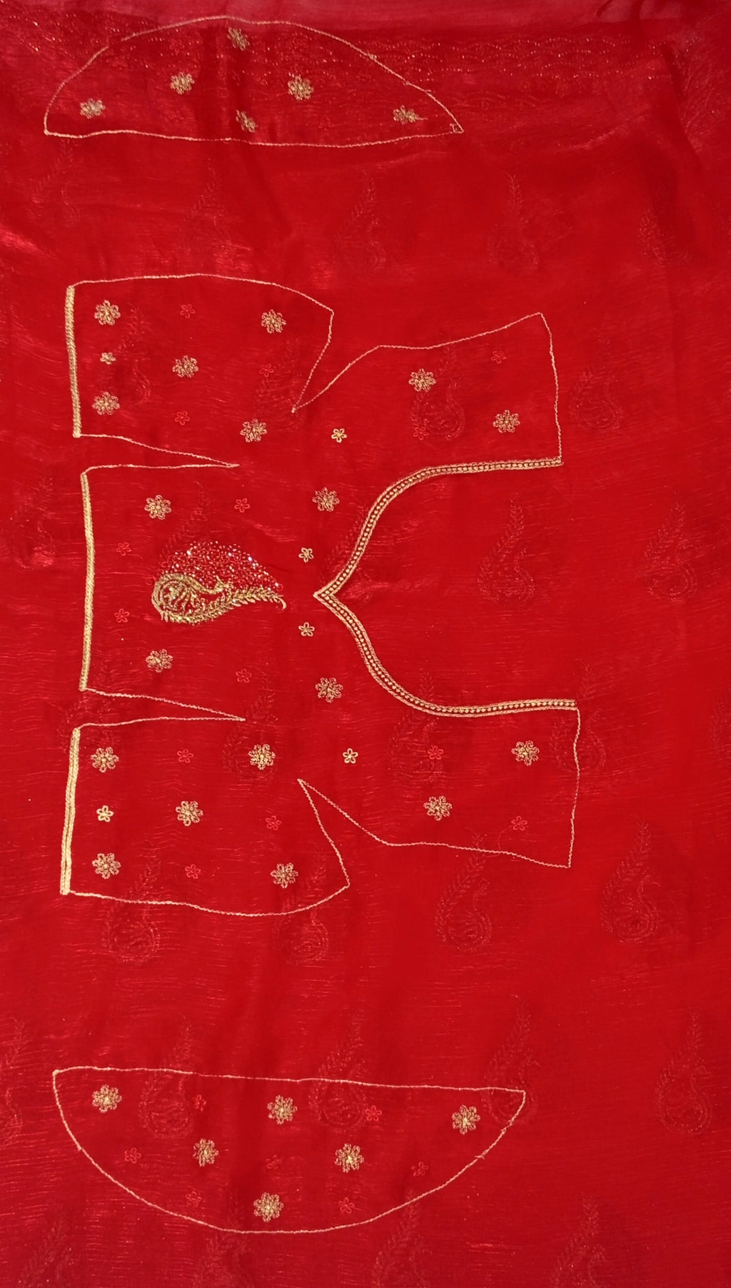 RED SAREE