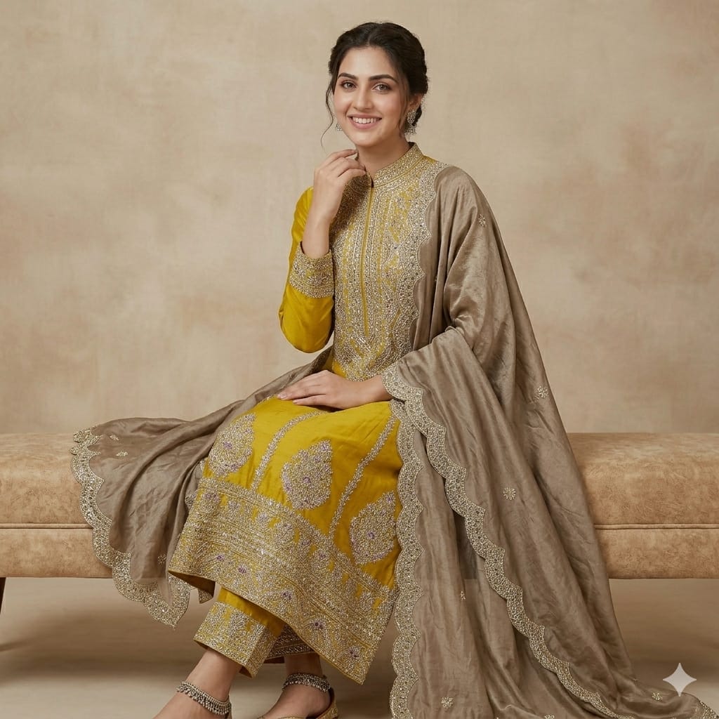 GOLDEN YELLOW HAVEN SHARARA