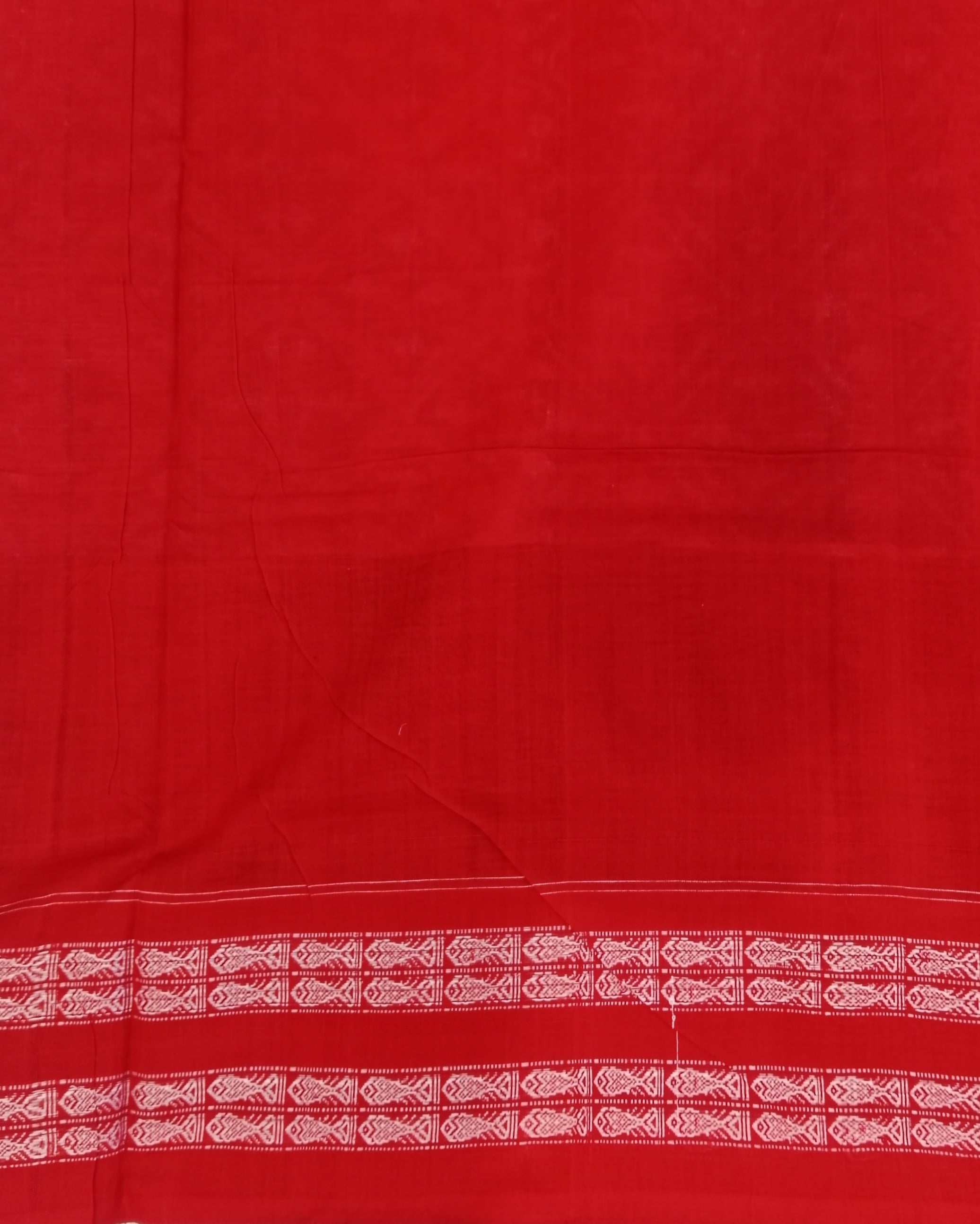 POWDER BLUE SAMBALPURI HANDLOOM COTTON SAREE