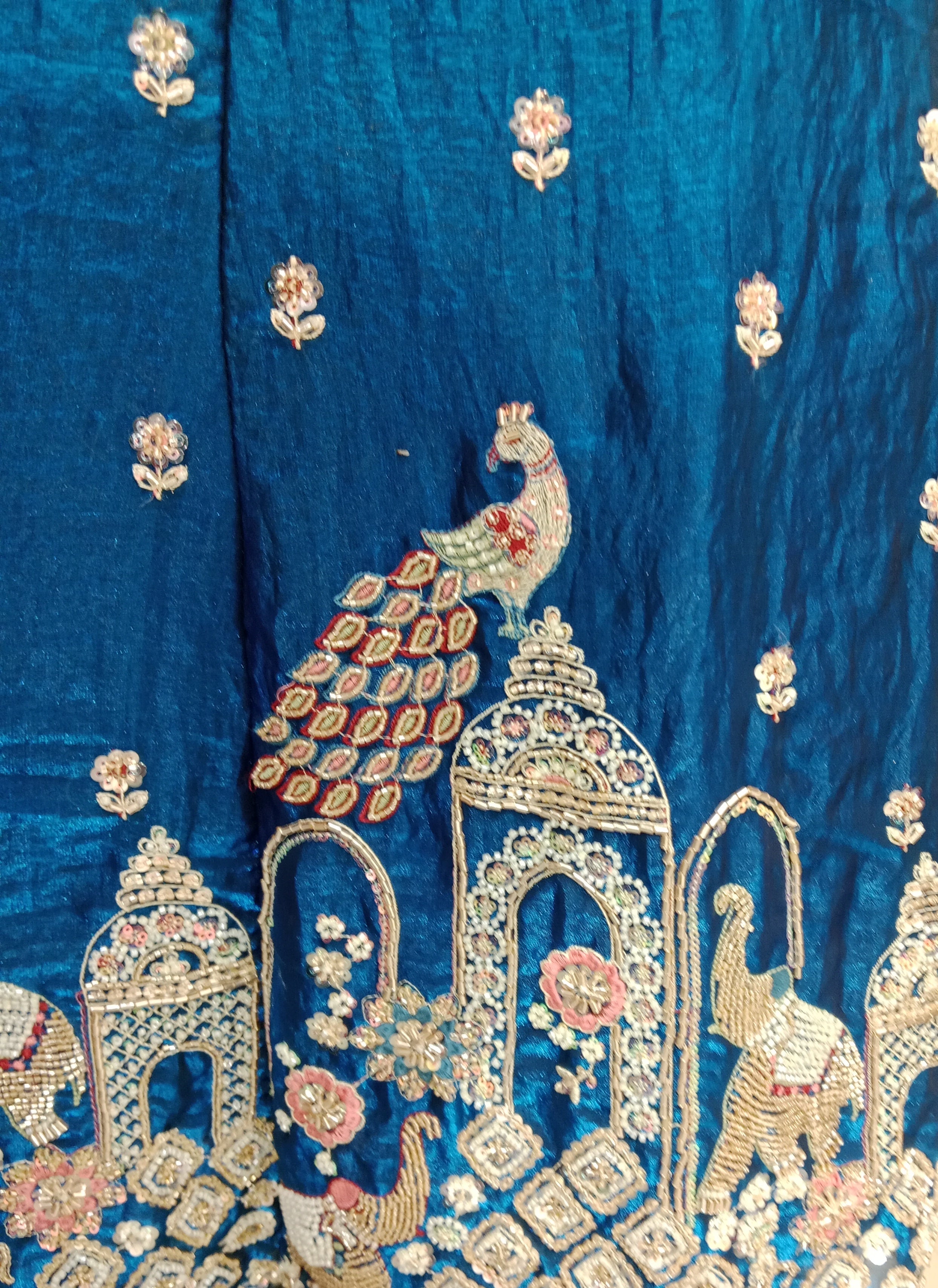 ROYAL BLUE  ETERNAL LEHENGA