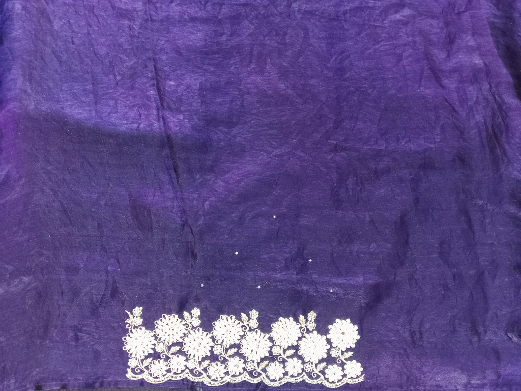 ROYAL PURPLE SAREE