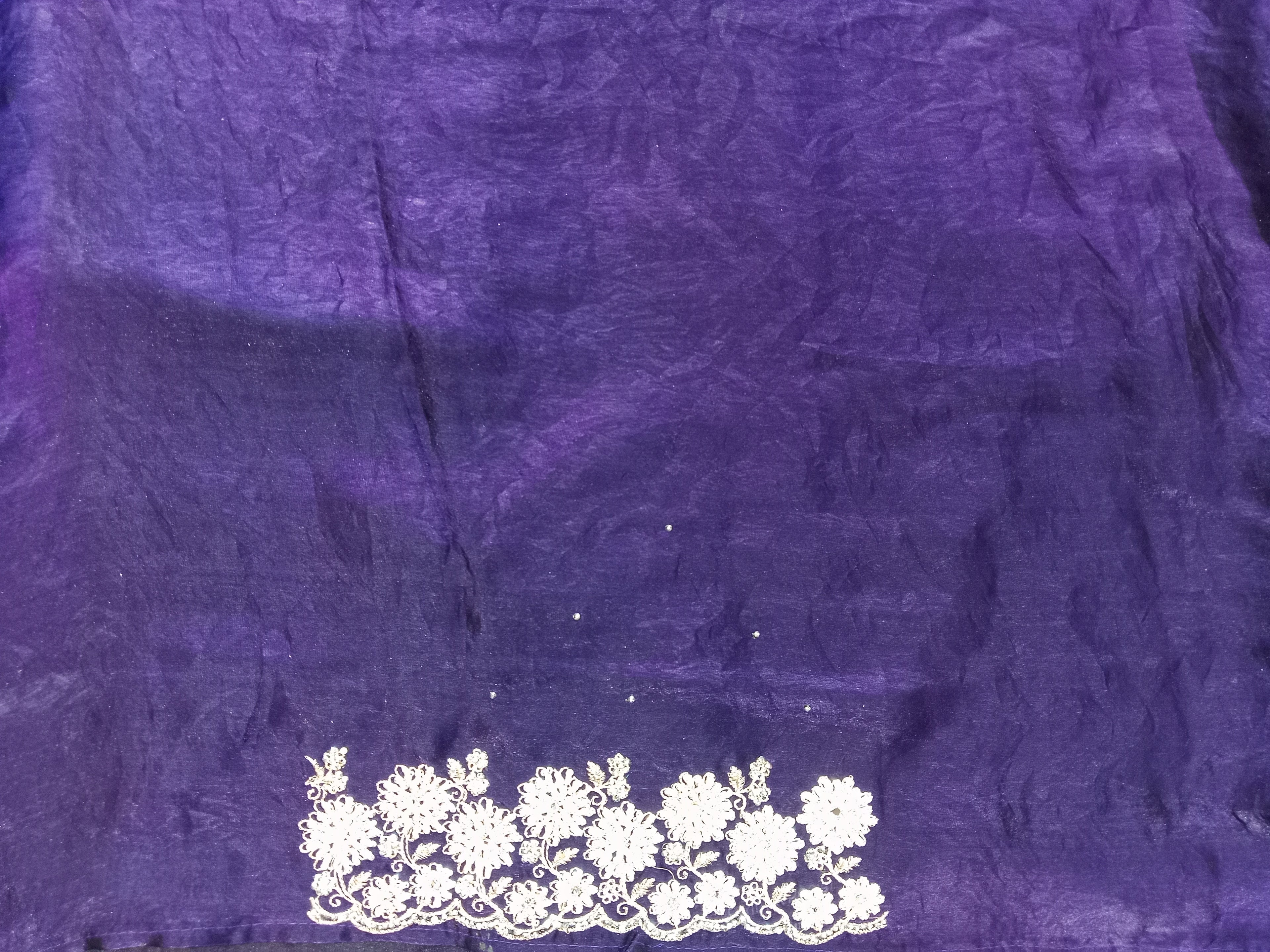 ROYAL PURPLE SAREE