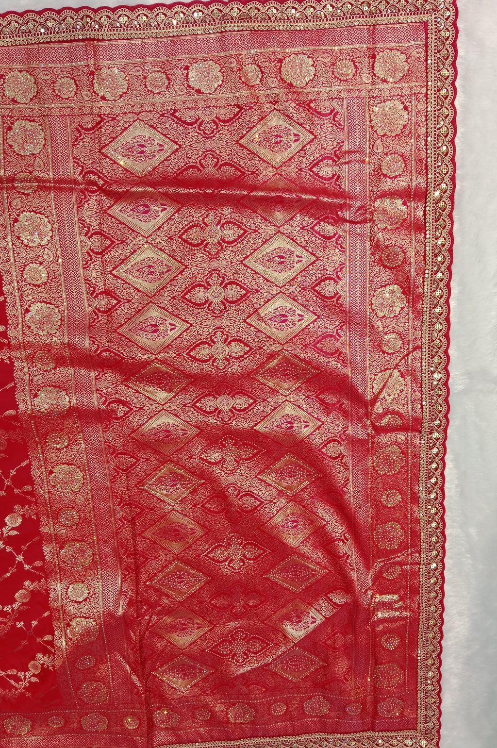 RANI PINK BANARASI SILK SAREE