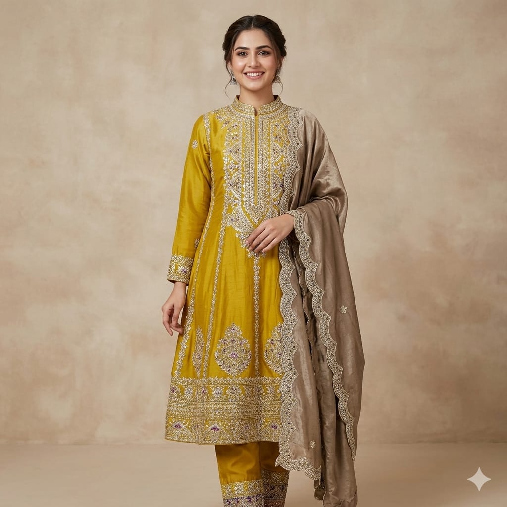 GOLDEN YELLOW HAVEN SHARARA