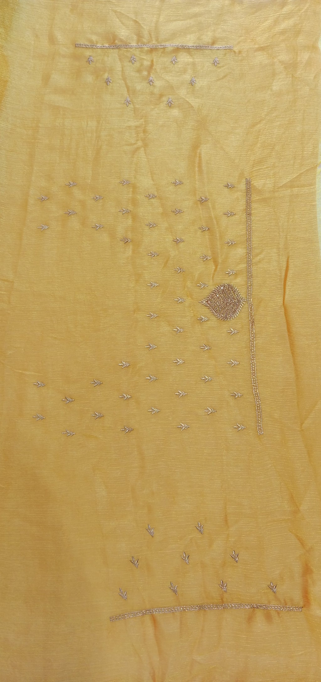 YELLOW FANCY SAREE