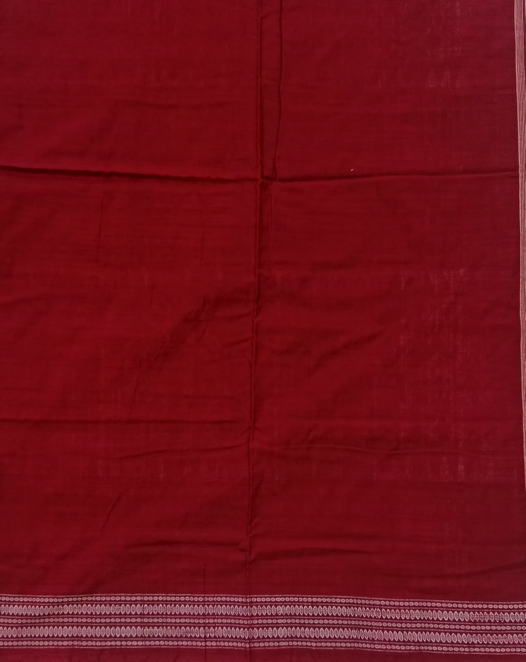 MAROON SAMBALPURI HANDLOOM SAREE