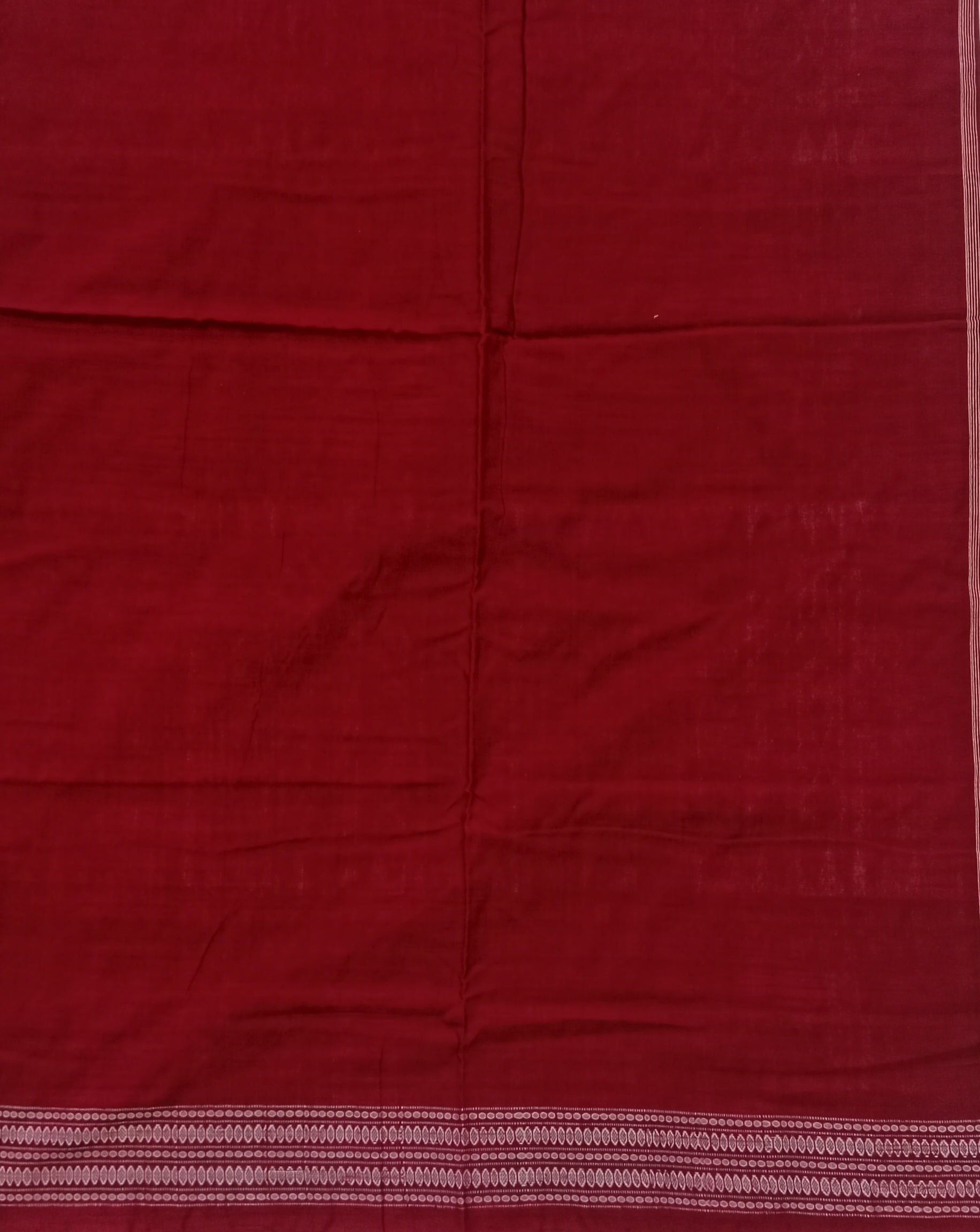 MAROON SAMBALPURI HANDLOOM SAREE