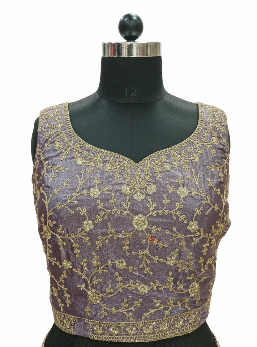 DUSTY LAVENDER LEHENGA