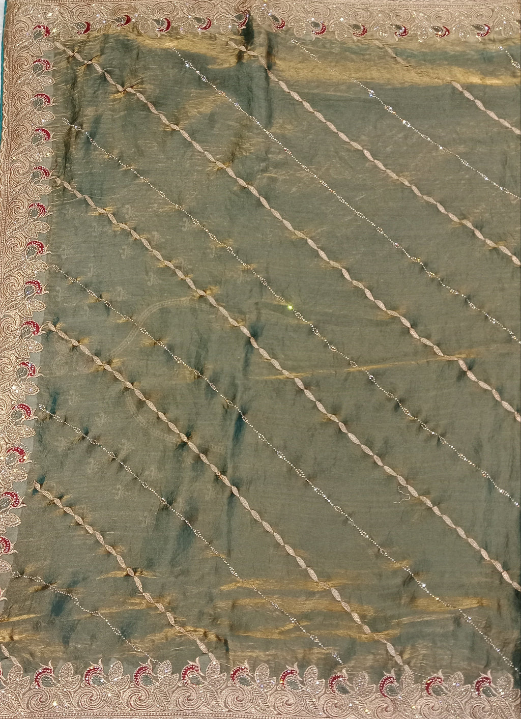 SAGE GREEN SAREE