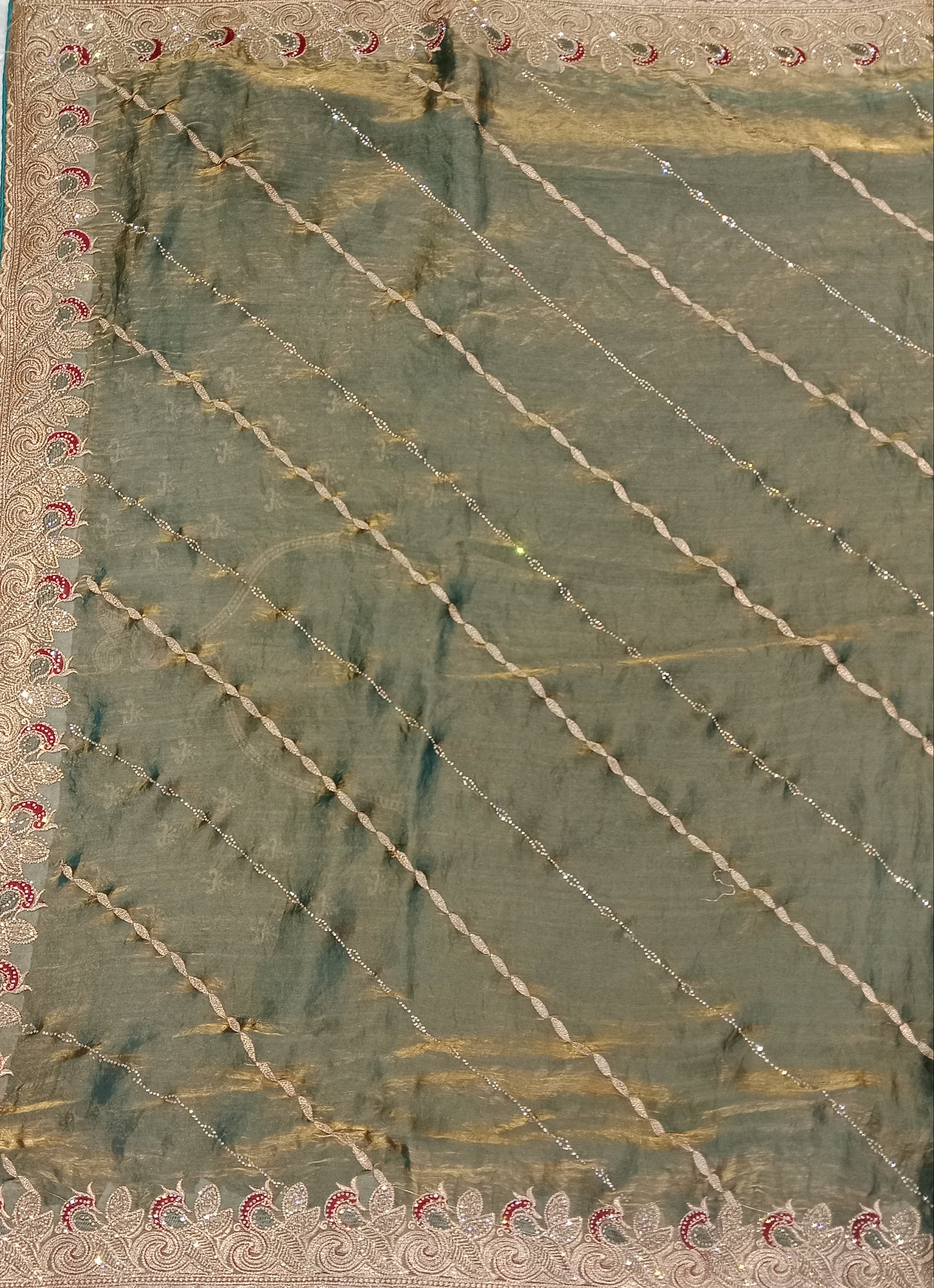 SAGE GREEN SAREE