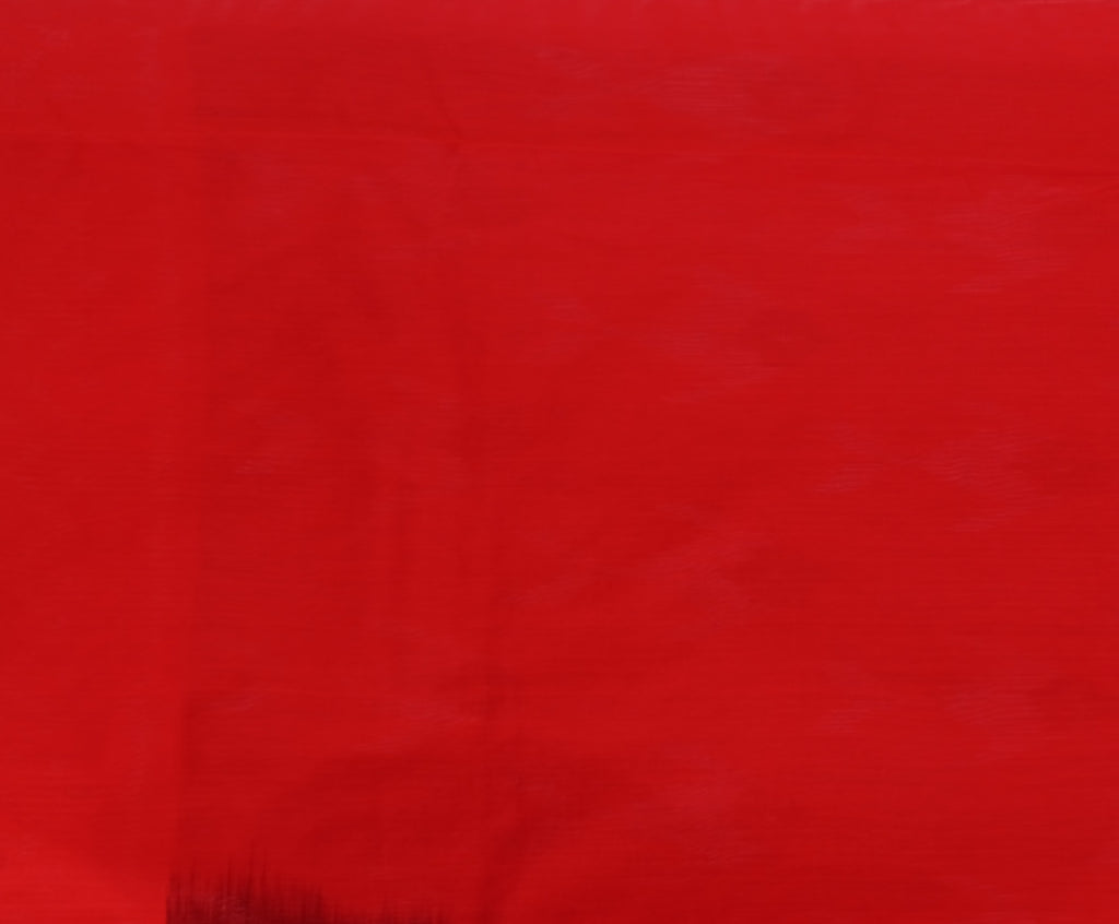 RED POCHAMPALLY SAMBALPURI HANDLOOM COTTON SAREE