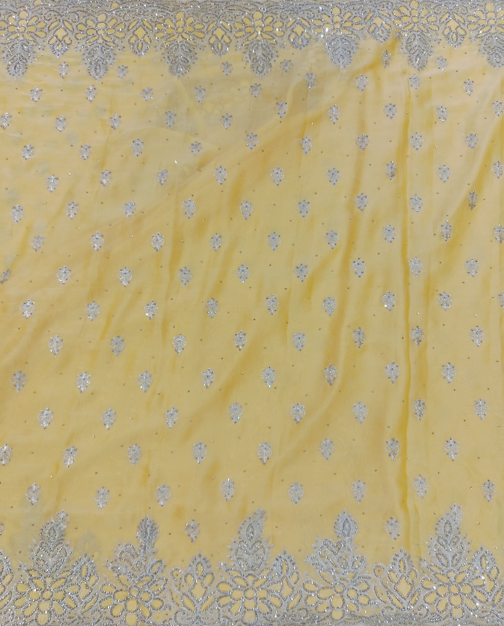 BUTTER YELLOW SAREE