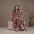 REACH MAROON KURTI SET