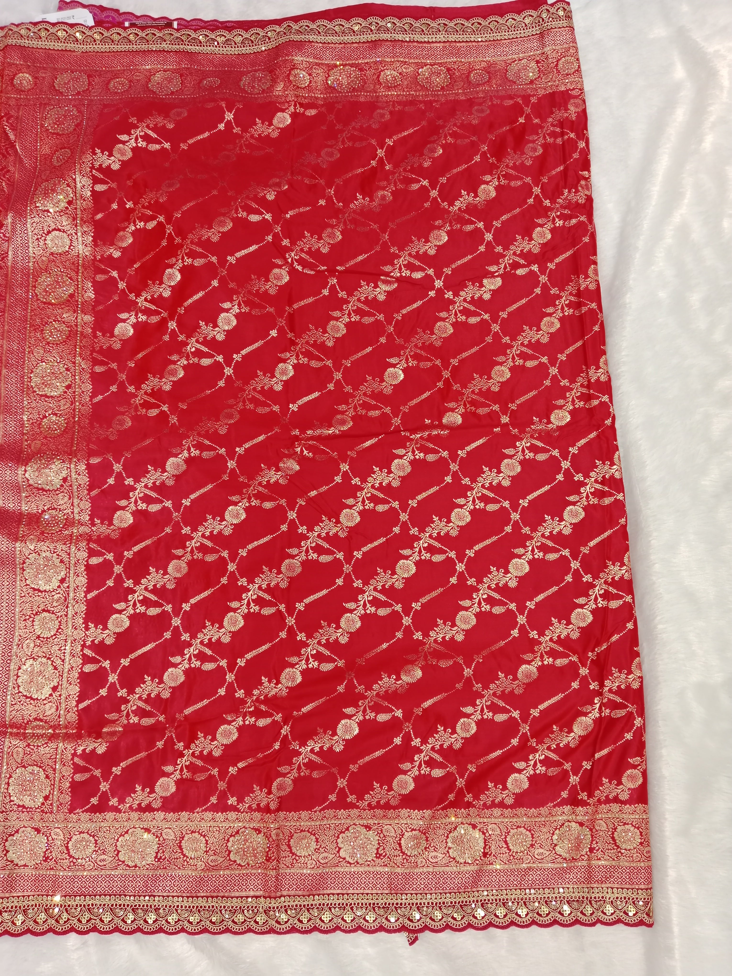 RANI PINK BANARASI SILK SAREE