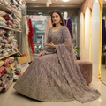 DUSTY LAVENDER LEHENGA