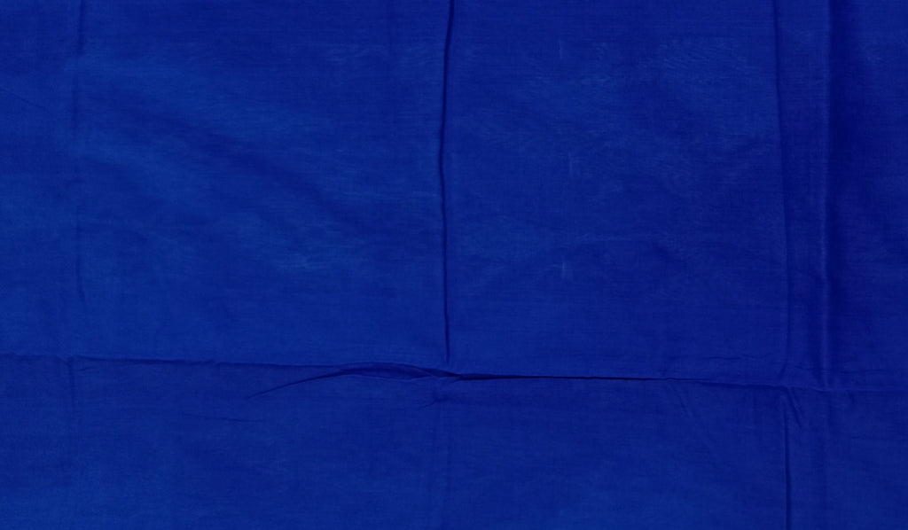 GREY- BLUE IKAT PRINT SAMBALPURI HANDLOOM COTTON SAREE