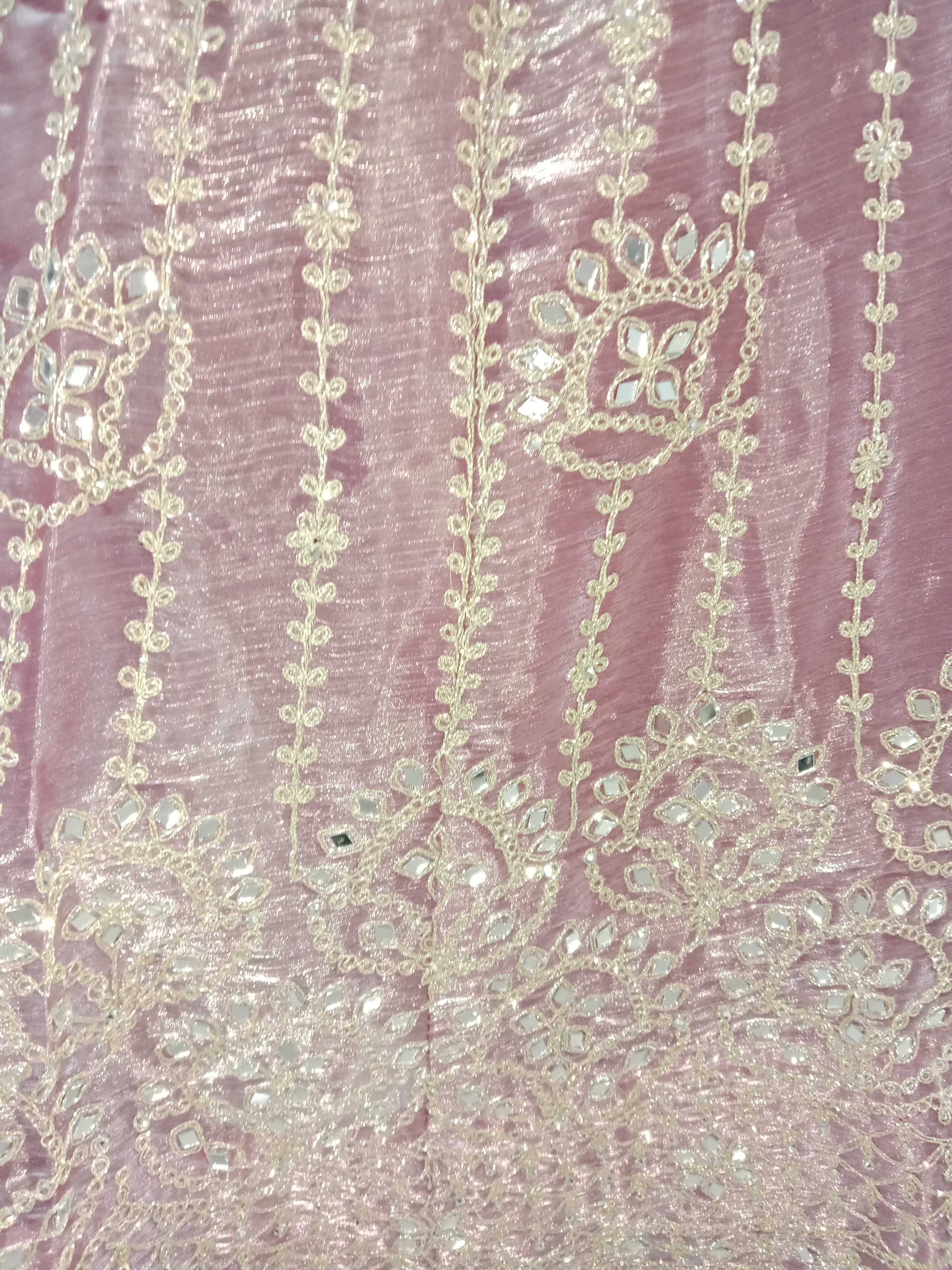 DUSTY PURPLE EMBROIDERED LEHENGA