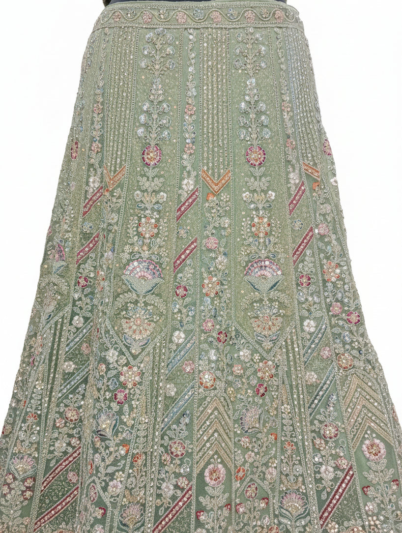 MINT GREEN LEHENGA