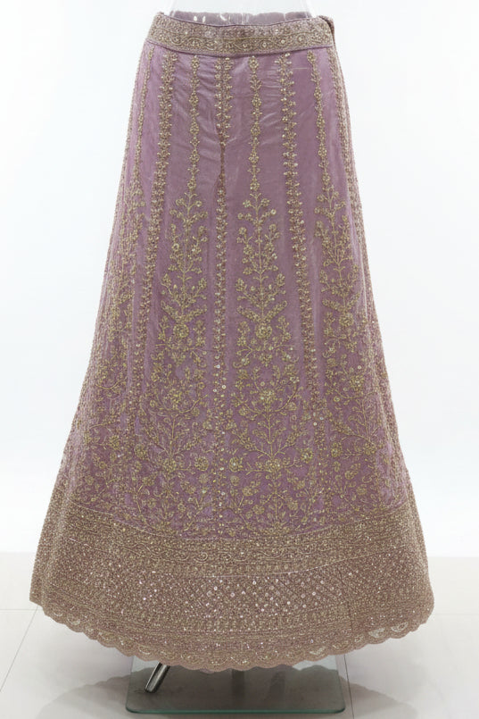 LAVENDER DESIGNER LEHENGA