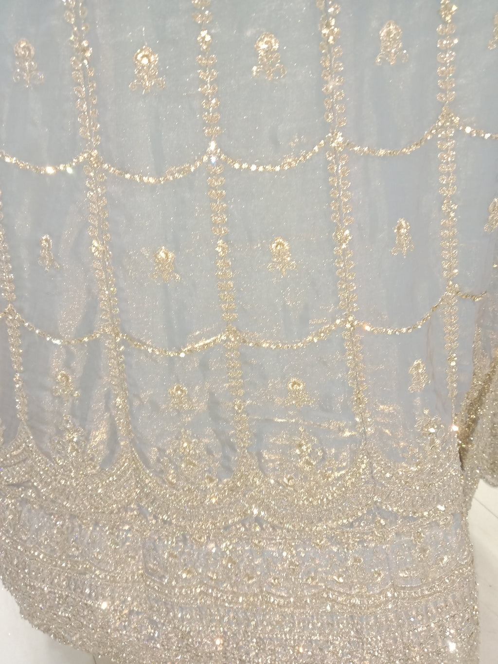 ICE- BLUE LEHENGA