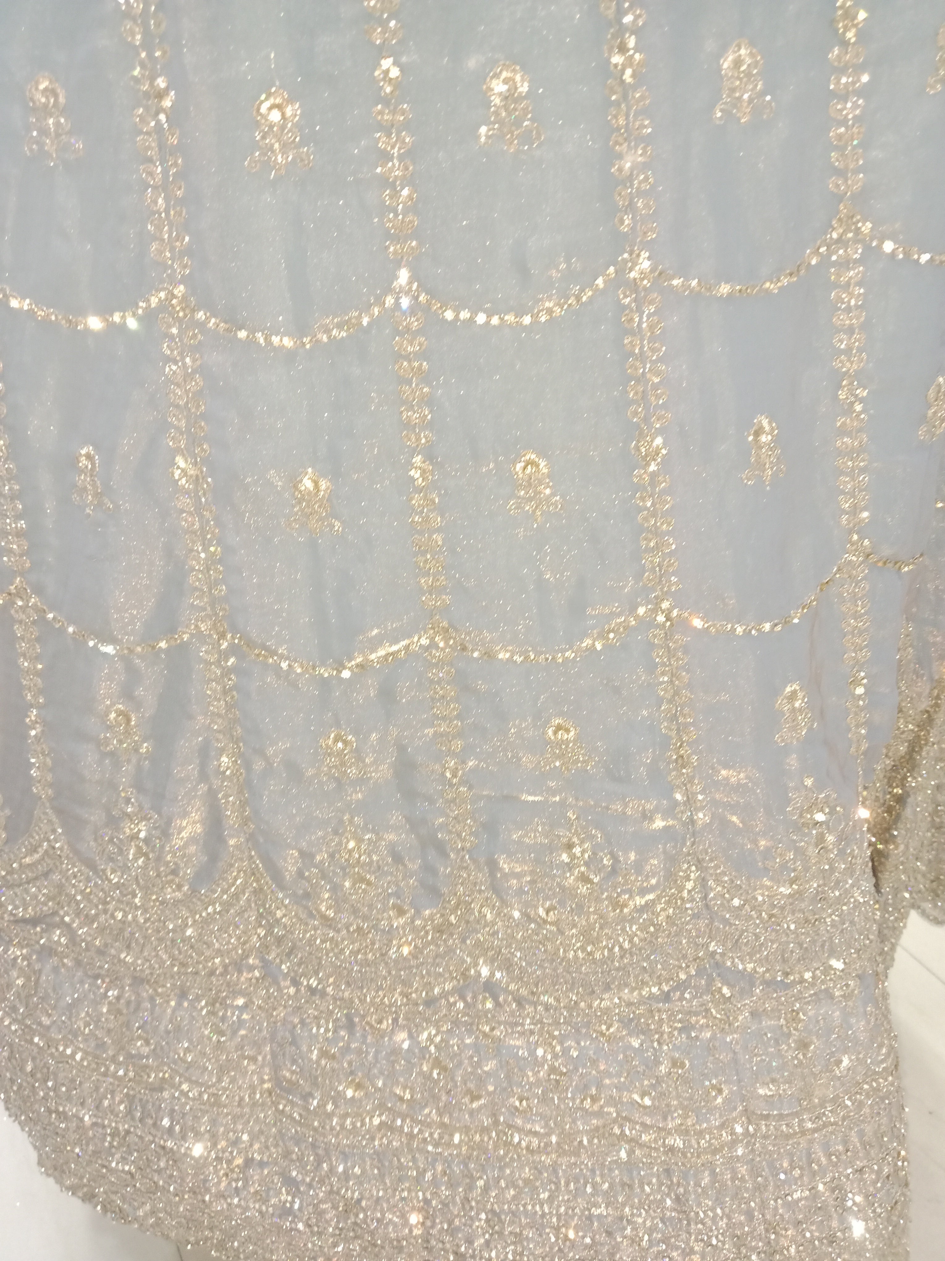 ICE- BLUE LEHENGA