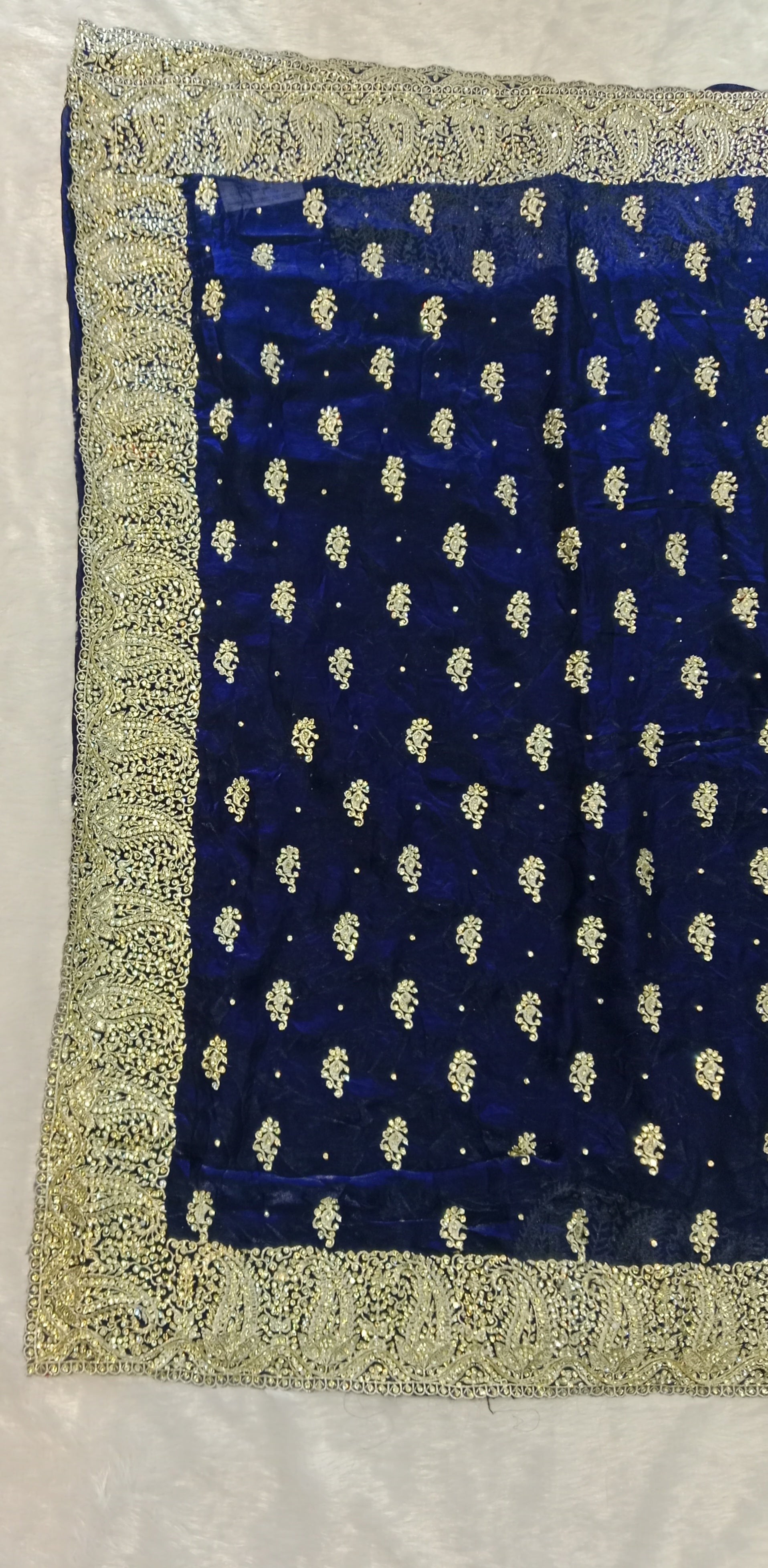 ROYAL BLUE SAREE