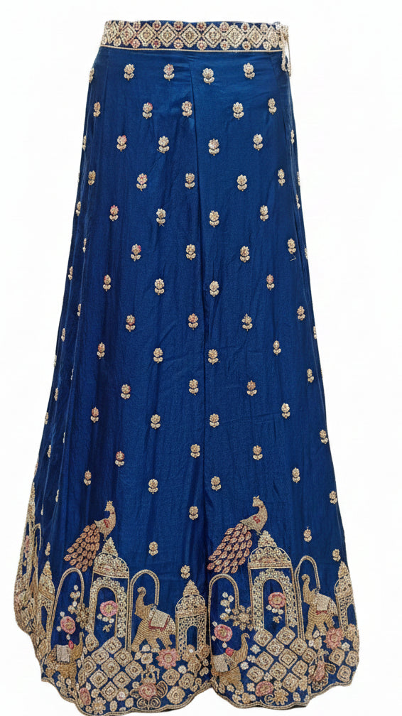 ROYAL BLUE  ETERNAL LEHENGA