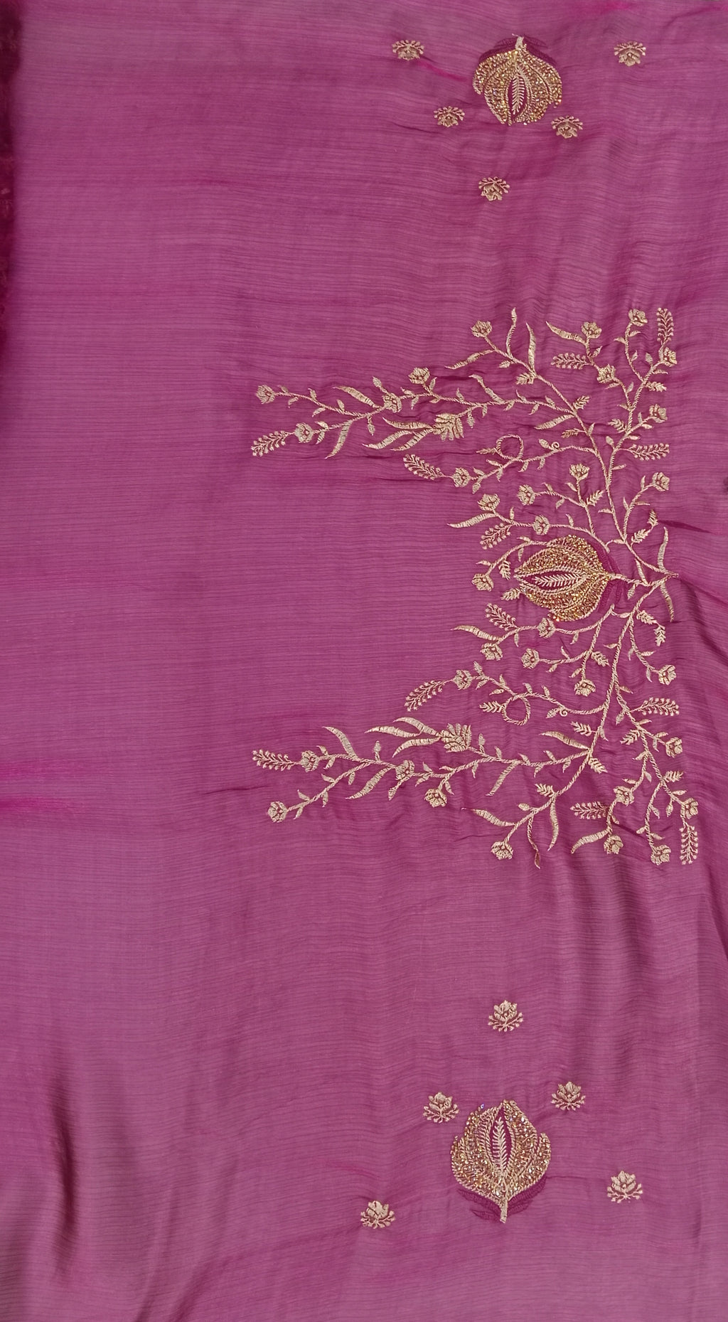 WINE-MAGENTA SAREE