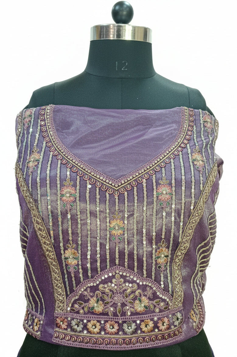 ROYAL PURPLE ELEGANCE LEHENGA