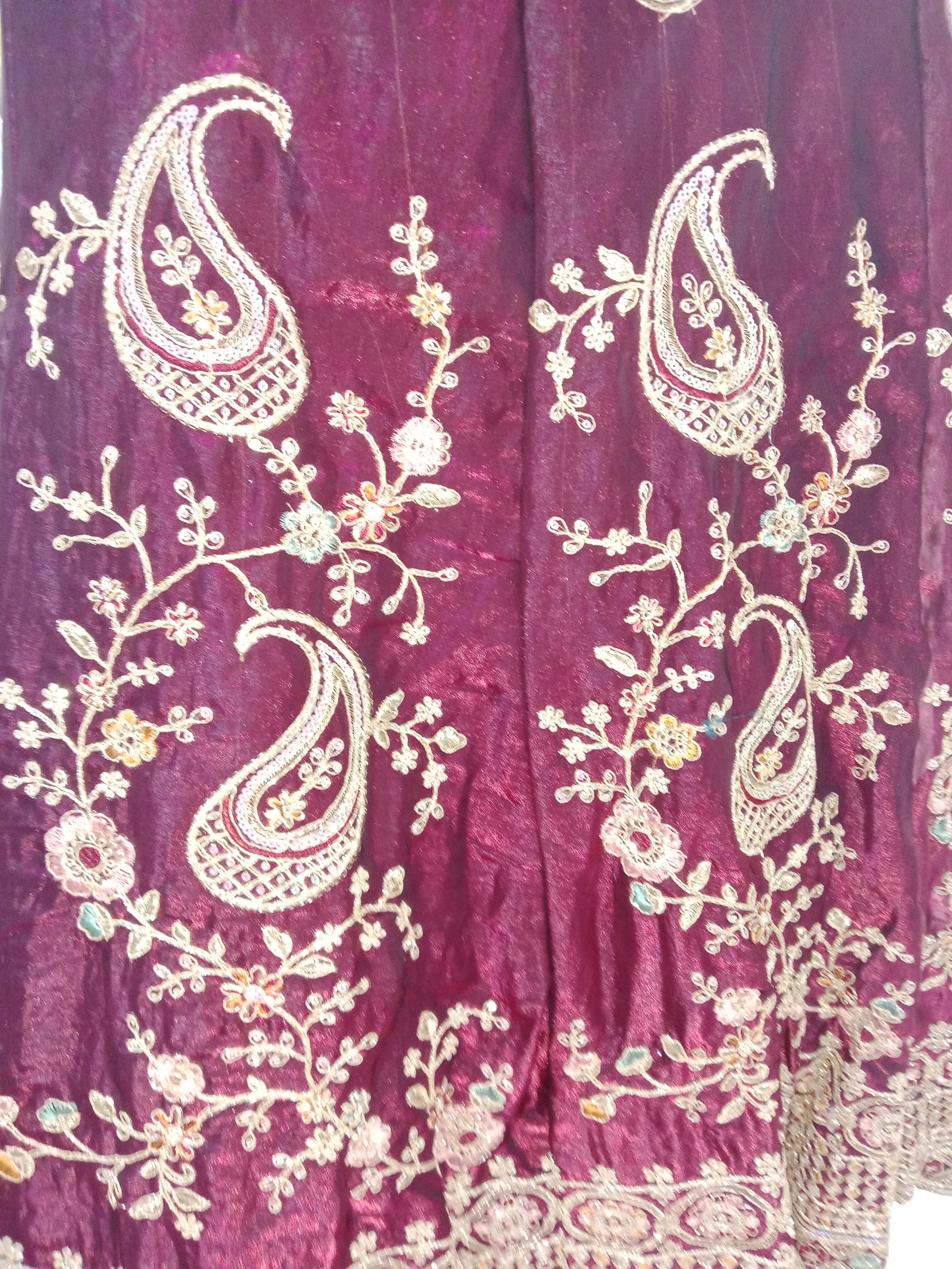 MAROON MAHARANI LEHENGA