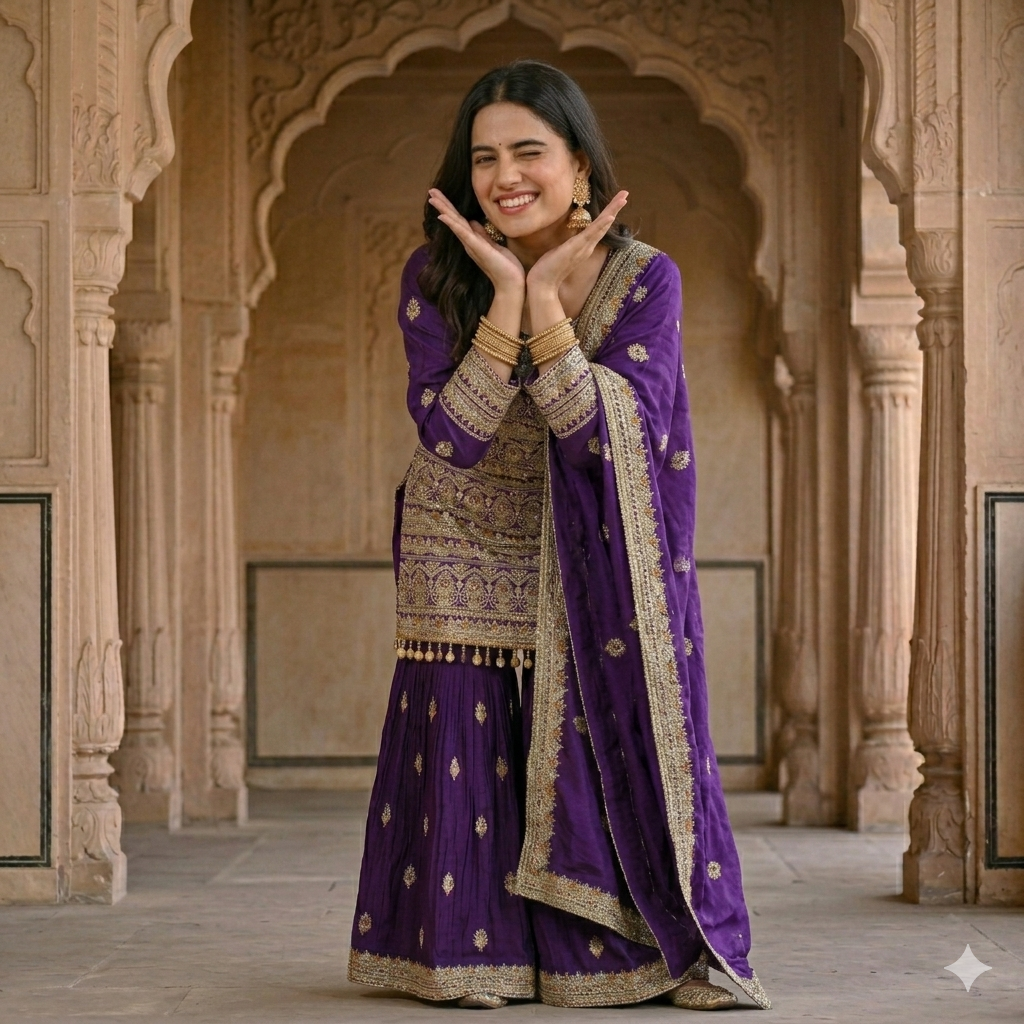 DEEP PURPLE ROOPIKA SHARARA