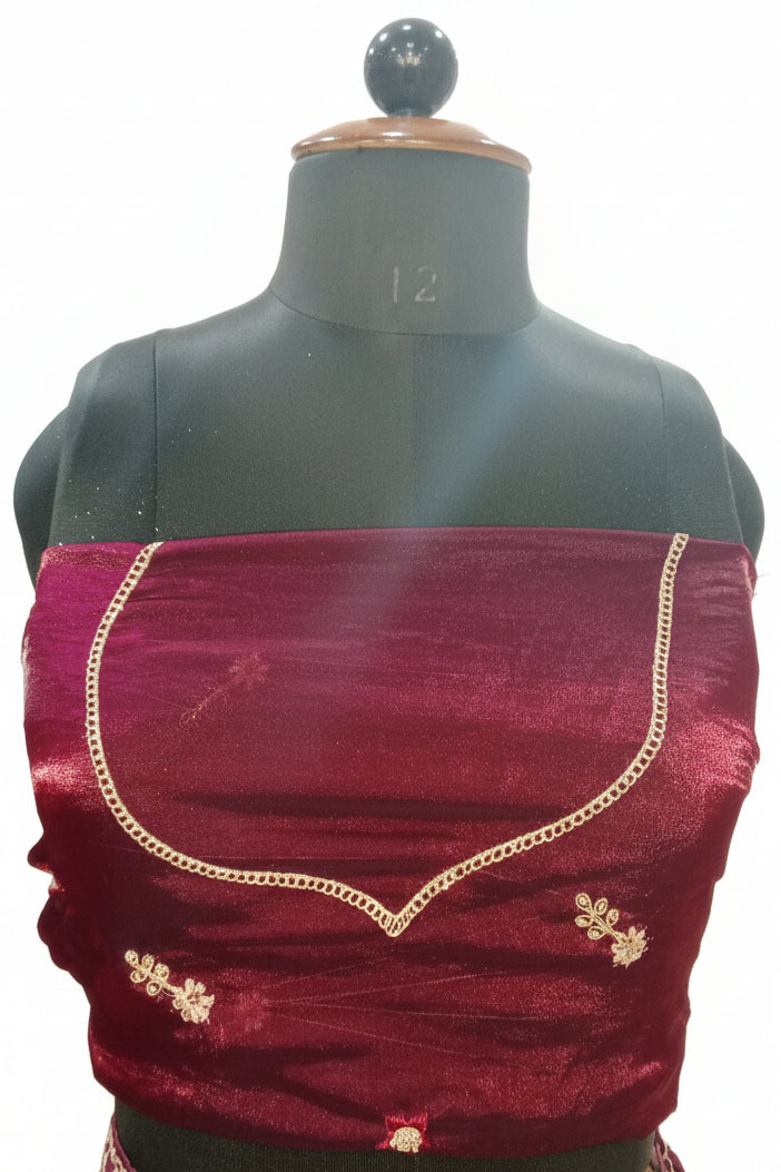 MAROON MAHARANI LEHENGA